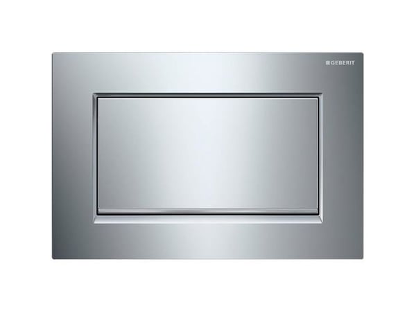 Geberit 115.893.KY.1, Skylleplate, Kromfarget, Geberit, 246 mm, 12 mm, 164 mm