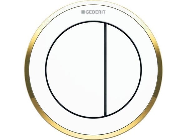 Rem 2-skyl hvid/guld-mur Omega10