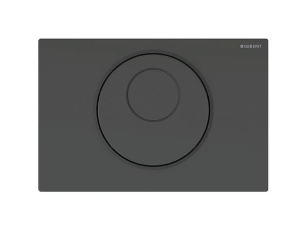 Betjeningsplade Sigma10 elek dobb sort