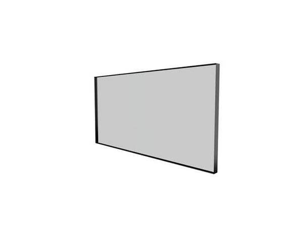 Spegel Basicline 120x60 cm matt svart