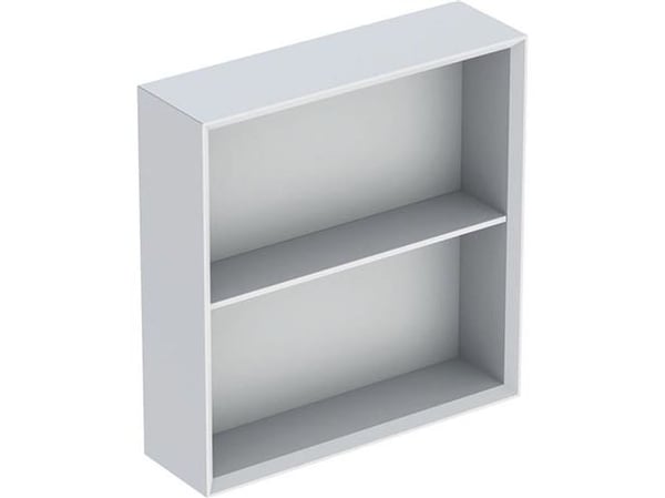 Hyllystö iCon quadratic valkoinen mattainen