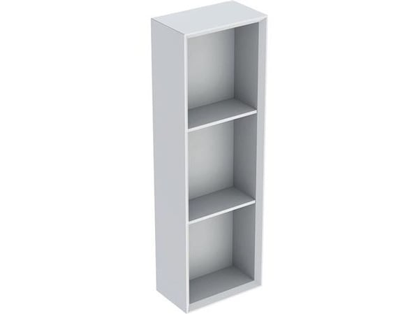 Reol iCon rektangulær hvid mat