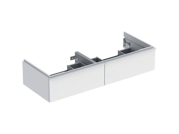 Alakaappi iCon 2 laatikkoa 118,4x24,7 valkoinen