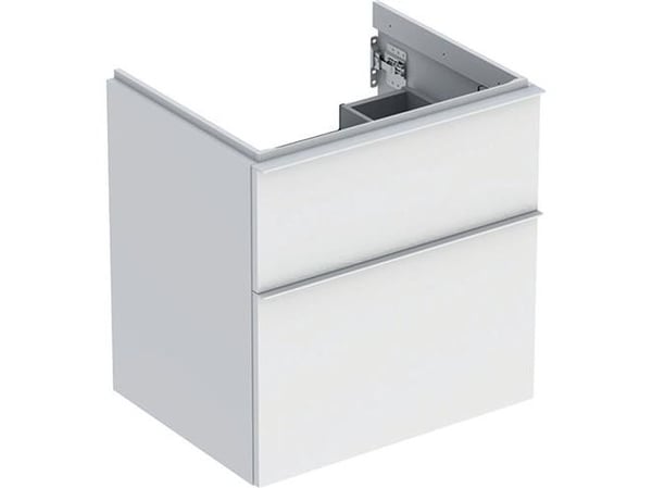 Underskåp iCon 2 lådor 59,2x61,5 vit
