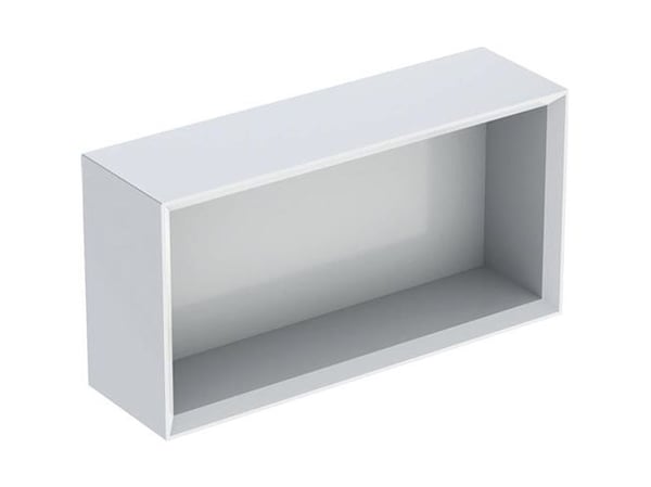 Vægboks iCon rektangulær hvis blank