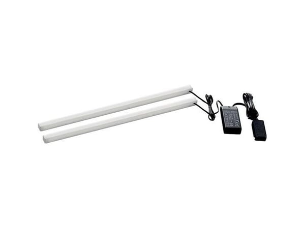 dobbelt lyspanel til skuffe 47cm