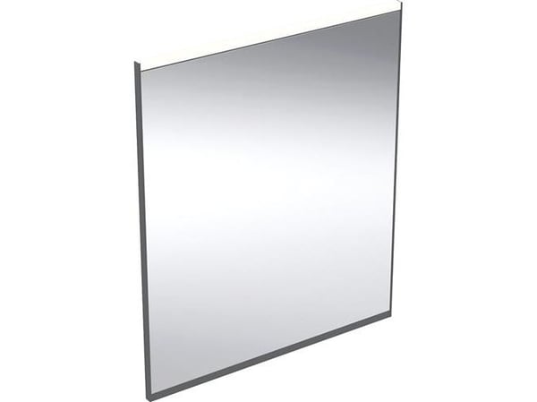 Spejl option plus sort m/lys 600x700mm Spejl option plus sort m/lys 600x700mm