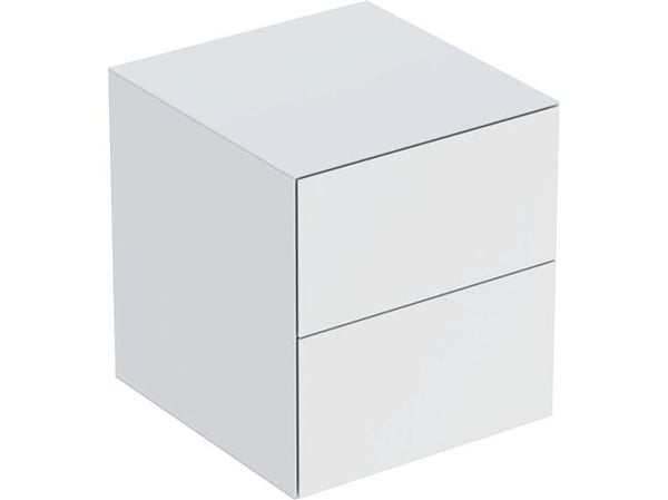 Sidobänk ONE med 2 lådor 45x49,2x47