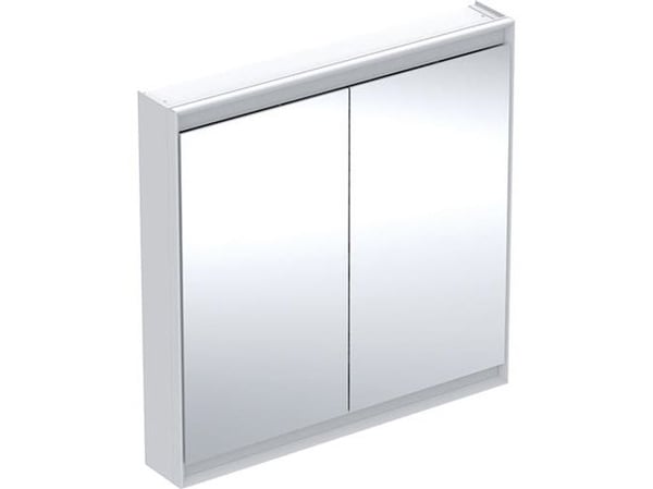 Spejlskab ONE 2 låg 90x90x15 hvid