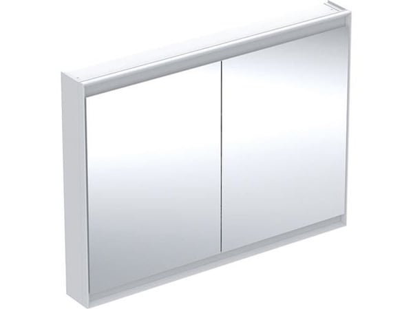Spejlskab ONE 2 låg 90x120x15 hvid