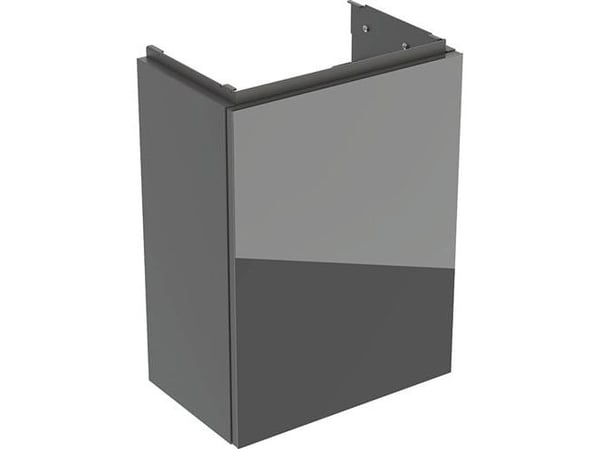 Underskab Acanto 1 låge 40cm lava/glas