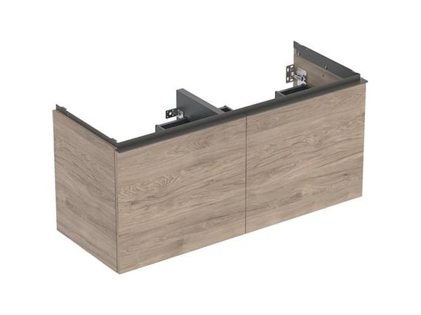 Underskab Acanto 2+2 skuf 120cm nød træ