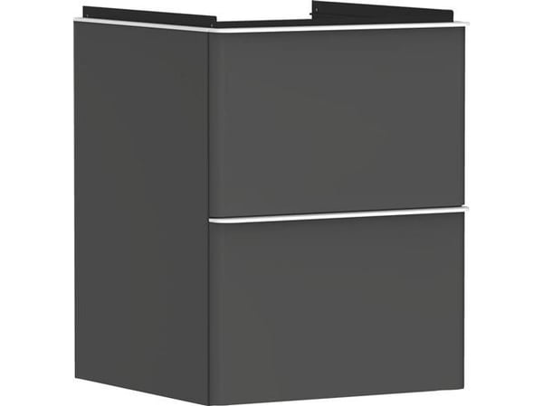 Underskab XeluQ 2skuf 480x475 grå/hvid