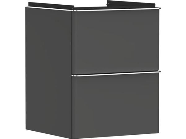 Underskab XeluQ 2skuf 480x475 grå/krom