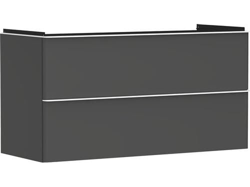 Underskab XeluQ 2skuf 1180x475 grå/hvid