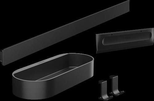 HansGrohe WallStoris duschsats - matt svart