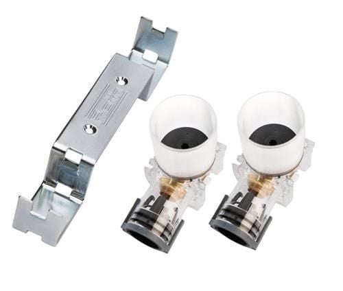 Frostline dubbel kopplingsdosa 15 mm för 22 mm rör
