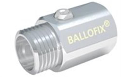 Ballofix uden håndtag muffe/nippel 1/2