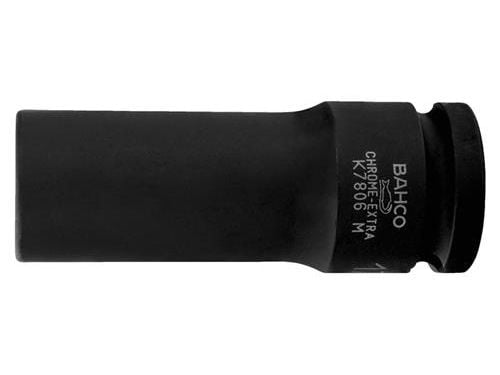 Bahco K7806M-30, Kraftpipe, Sort, 1 hoder, 1/2", Metrisk, 30 mm