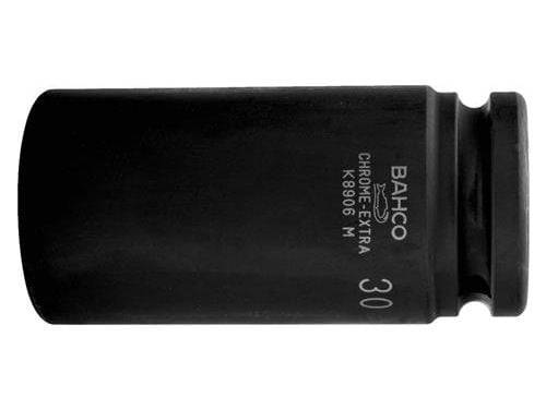 Bahco 6-kärkiset 3/4" 19mm pitkät iskupistorasiat (K8906M-19)