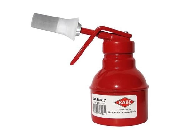 Penselkande Gluemaster - m/hætte 0,25 L stålbeholder, Kabi KA25B17