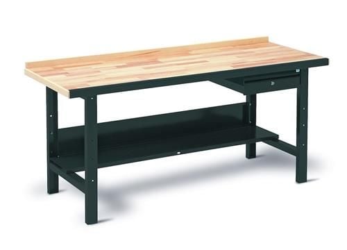 Arbejdsbord VBB-1.20 2,0x0,77m grå komp.
