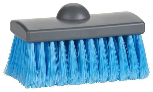 Pensel med vannstråle, Vikan, blå, PP, 15 cm, myk, med hull