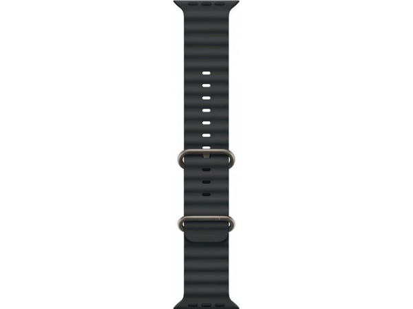 Apple - Klokkestropp for smart armbåndsur - 49mm - 130 - 200 mm - svart - for Watch Hermès Series 9, SE 3, Series 10, Series 11, Series 8, Series 9...