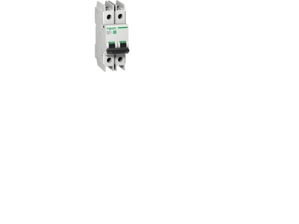 SCHNEIDER ELECTRIC Automatsikring Multi9 C60bp 2P C-karakteristik 4A 480Y/277V UL489