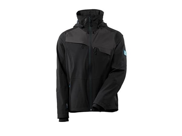 MASCOT 17001-411-0918 Outer Shell Jacket, Takki, Ei sukupuolirajoitusta, Antrasiitti, Musta, M, 5 taskua, 5 taskua