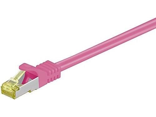 Goobay RJ-45 CAT7 7.5m, 7,5 m, Cat7, S/FTP (S-STP), RJ-45, RJ-45, Fiolblå