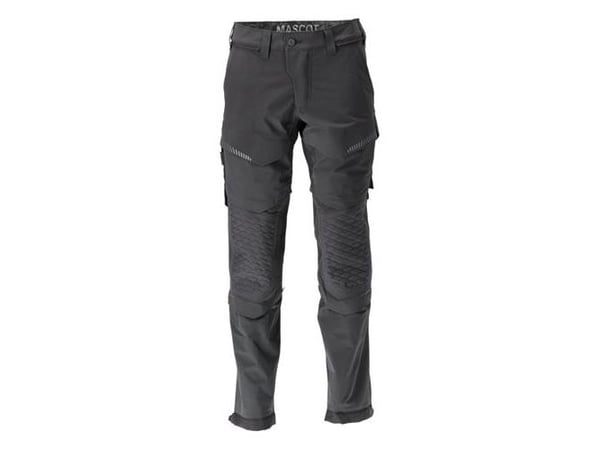 MASCOT® WORKWEAR MASCOT® CUSTOMIZED Bukser med knælommer model 22279-605, farve sort 82C46