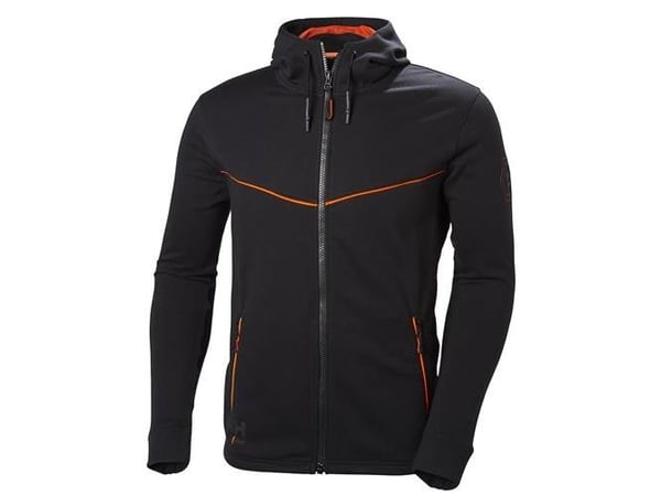Sanistaal Sweat Chelsea 79197 huva m/dragkedja svart L