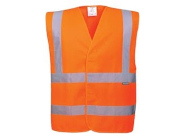 Sikkerhedsvest Portwest C470, orange, str. XXL/XXXL