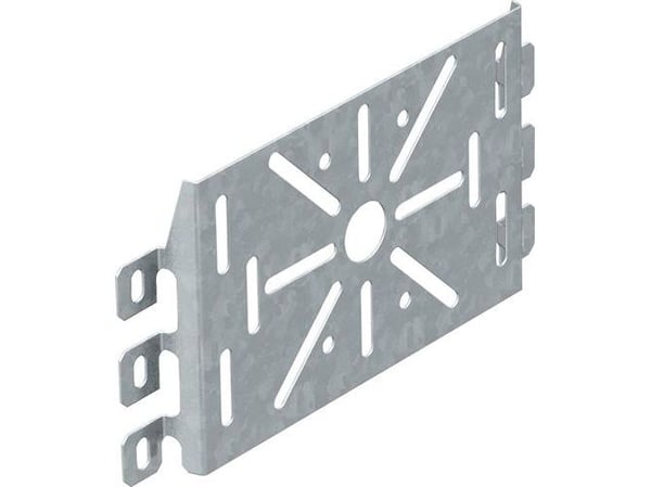 OBO Asennuslevy MP UNIkorkeus 115 mm, leveys 225 mmEl-sinkitty