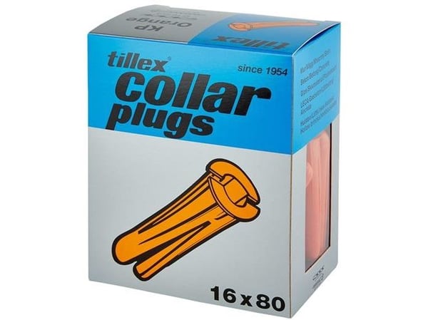 Plugg kp 16x80 mm orange