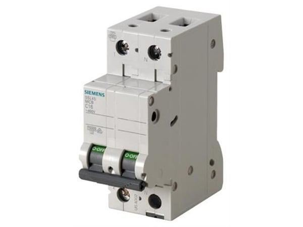 Automatsäkring 5SL C 2A 1P+N 10kA
