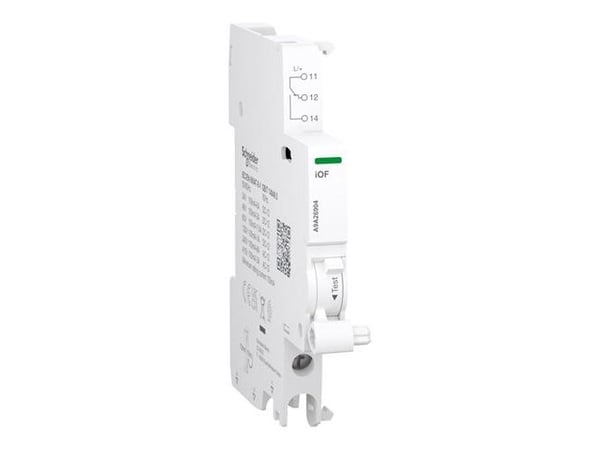 SCHNEIDER ELECTRIC Acti9 Signaalikoskettimet iOF 1OC 100mA - 6A iC60 RCBO:lle, iC40, iCV40 ruuviliitinkanta, 24...230V AC &amp; 24...130V DC:lle