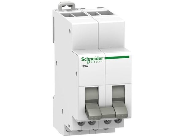 Schneider Electric ISSW, 250 V, 50 - 60 Hz, Valkoinen, 36 mm, 75 mm, 82 mm