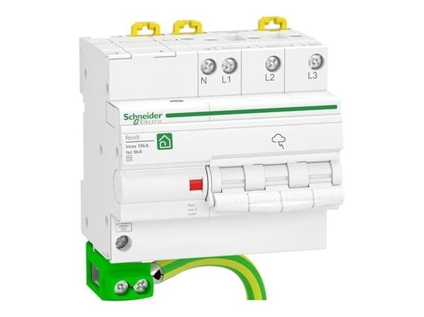 Transienttisuojaus Q PF 10kA 400V w/ MCB