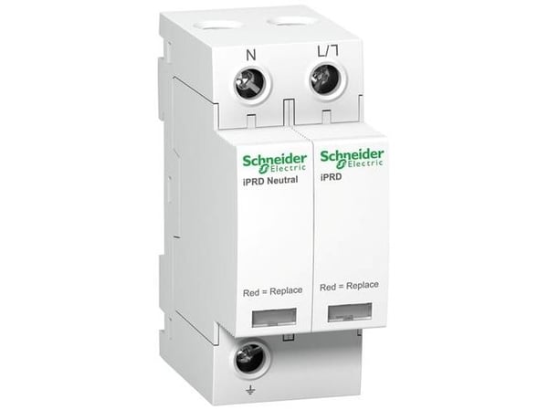 Schneider Electric iPRD8r, 1P + N, Valkoinen, CE, -25 - 60 °C, -40 - 85 °C, 5 - 95%