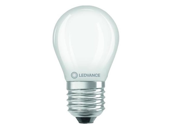 LEDVANCE LED-kruunu matta 250lm 2.8W/827 (25W) E27 himmennettävä