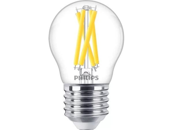 Philips MASTER LED 44953400, 3,4 W, 40 W, E27, 470 lm, 25000 timer, Varm glød