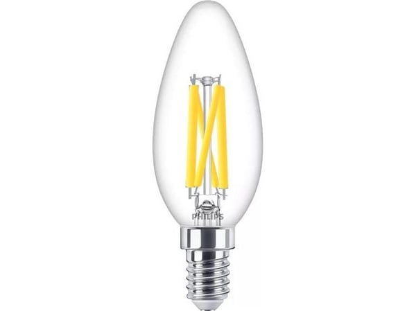 Philips 44941100, 3,4 W, 40 W, E14, 470 lm, 25000 timer, Varm glød