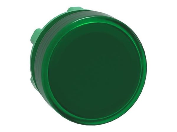 Schneider Electric ZB5, painike, vihreä, yleis-LED, IP66, IK05, luokka II