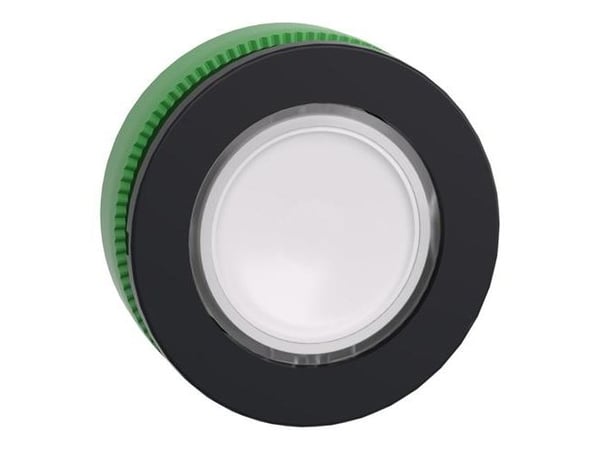 Schneider Electric ZB5, Nappi, Valkoinen, Universal LED, IP66, IK03, Luokan II