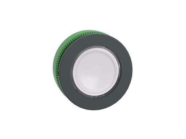 Schneider Electric ZB5, Nappi, Valkoinen, Universal LED, IP66, IK03, Luokan II