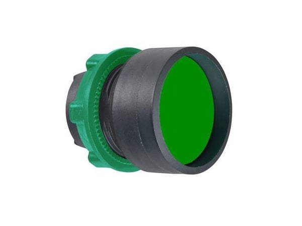 Schneider Electric ZB5, Knapp, Grön, IP66, IK03, Klass II, 20 g