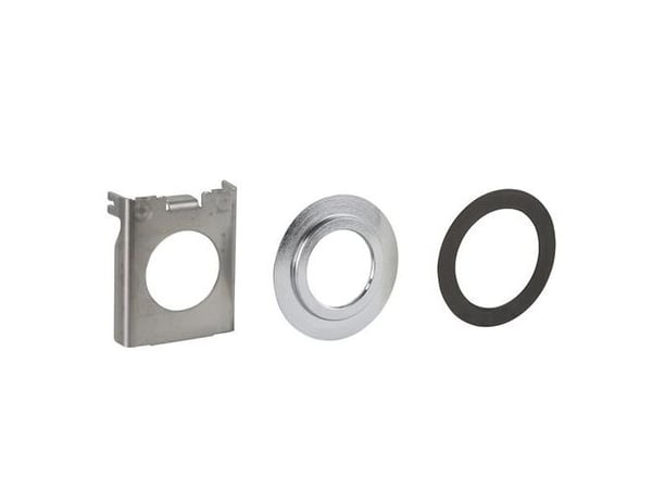 Schneider Electric Asennustarvikkeet (Ø) 30 mm Kromi 1 kpl