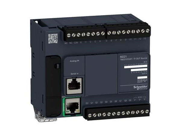 Schneider Electric TM221CE24T, IP20, 110 mm, 70 mm, 90 mm, 395 g, 156,1 mm